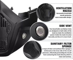 BUY 1 GET 1 FREE - Goggle Mask Anti Scratch UV Protective Open Face & Eyewear Windproof Dirt Shield Adjustable Soft Foam Padded Detachable For Cycling Bike Off Road Racing Riding For Unisex Rainbow GenzVybs