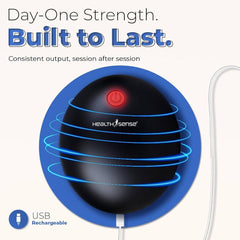 HealthSense Rechargeable Head Massager 🧖‍♂️💆‍♀️ – Stress Relief & Relaxation with LED Indicator & Detachable Design 🔋✨